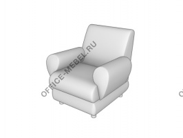 Кресло с двумя подлокотниками M1-2 на Office-mebel.ru