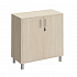 Шкаф для документов две глухие двери с замком В 410-821-1 на Office-mebel.ru 1