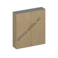 Шкаф для документов высокий 4-дверный (для одежды с дополнением+высокий закрытый) ИН 363 ГР  на Office-mebel.ru