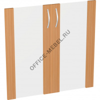 Двери стеклянные в рамке низкие Э-51.0 на Office-mebel.ru