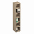 Стеллаж высокий узкий 376 на Office-mebel.ru 1