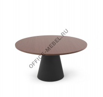 NOALE Стол кофейный низкий 111 520 WAL BL на Office-mebel.ru