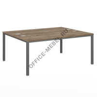 Стол на металлокаркасе тандем V-43 на Office-mebel.ru