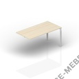 Стол (меламиновый аутлет) - приставной элемент STPM148 на Office-mebel.ru
