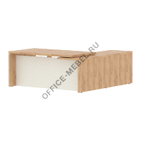 Стол руководителя TLCT 1820 (L/R) на Office-mebel.ru