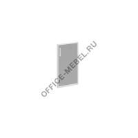 Дверь стеклянная л\п тонированная в алюминиевой раме В 512R ХР  на Office-mebel.ru
