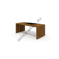 Стол руководителя (с бюваром и кабель-каналом) Neo-200 на Office-mebel.ru