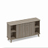 Шкаф низкий полузакрытый греденция ТМ 350 на Office-mebel.ru 1