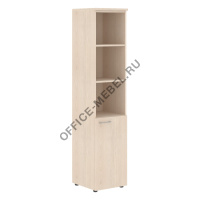 Шкаф колонка с глухой малой дверью и топом XHC 42.5 L на Office-mebel.ru