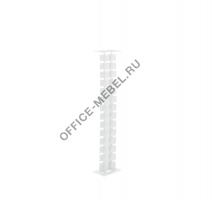 БРИК/BRICK вертик.кабель-канал ПРОЗРАЧНЫЙ на Office-mebel.ru