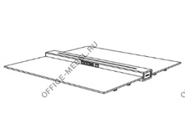 Конструкционная столешница с электрифицированной центральной балкой PT146E на Office-mebel.ru