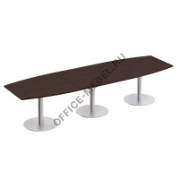 Стол для переговоров на опорах-колоннах МЕ 144 на Office-mebel.ru