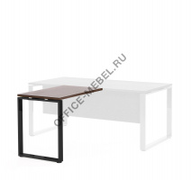 EXE Приставка L.100x60 черн 101 401 WAL 09 на Office-mebel.ru