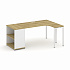 Стол эргономичный с опорным стеллажом правый CN.SA-201(R) на Office-mebel.ru 1