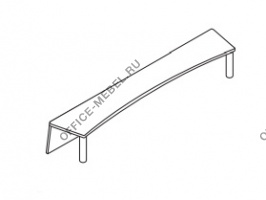 Топ с задней панелью PVFALTS4 на Office-mebel.ru