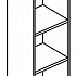 Стеллаж средний узкий (топ МДФ) МР 9361 на Office-mebel.ru 1