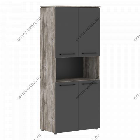 Шкаф для документов с нишей MHC 85.4 1 на Office-mebel.ru
