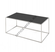 FESTA стол кофейный 80*40 Festa 80*40 black chrome на Office-mebel.ru