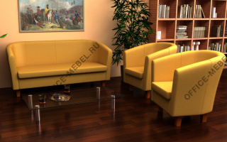Эллипс - Мягкая мебель для офиса из материала Кожа экопремиум из материала Кожа экопремиум на Office-mebel.ru