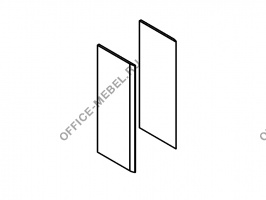 Панели боковые средние DSM 1145-2 на Office-mebel.ru