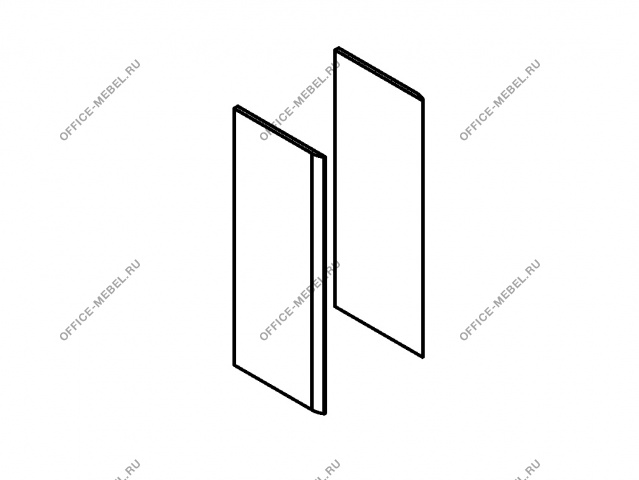 Панели боковые средние DSM 1145-2 на Office-mebel.ru