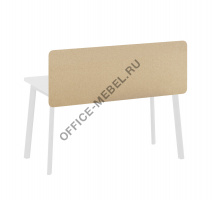 Экран стола ткань 118 см LINK+ T 118 Kiton 01 L(7016) на Office-mebel.ru