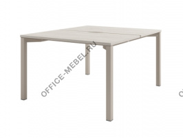 Стол-тандем на металлокаркасе	D-40					 на Office-mebel.ru