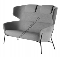 Диван 2-местный высокая спинка на Office-mebel.ru
