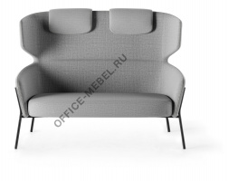 Диван 2-местный высокая спинка на Office-mebel.ru