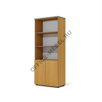 Шкаф комбинированный открытый А-23.0 на Office-mebel.ru
