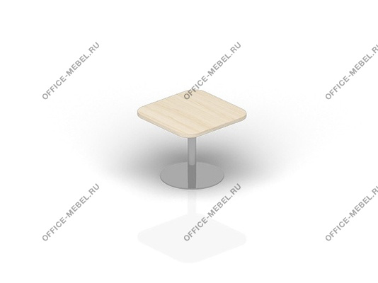 Стол низкий (центральная опора, круглое основание) MLLT6060 на Office-mebel.ru