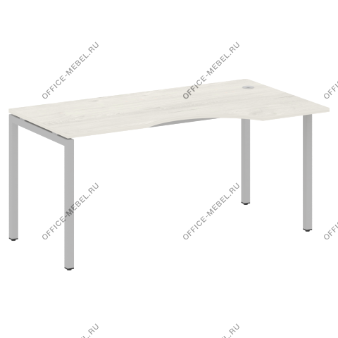 Стол криволинейный левый на П-образном м/к 40БП.СА-1 Л/П на Office-mebel.ru
