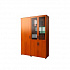 Шкаф для одежды + витрина 17.23-24-31  на Office-mebel.ru 1