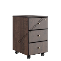Тумба подкатная с 3 ящиками BRN86303 на Office-mebel.ru