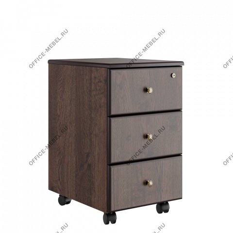 Тумба подкатная с 3 ящиками BRN86303 на Office-mebel.ru