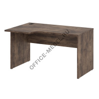 Стол письменный эргономичный с заглушкой кабель-канала L-34 L/R на Office-mebel.ru