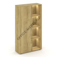 Шкаф-гардероб Л/П (гард.;сек. подсвет.) CS.D-GP-1.1 (L) на Office-mebel.ru