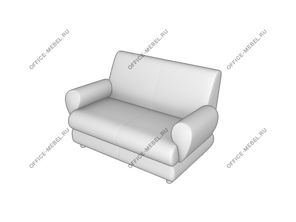 Мягкая мебель для офиса Диван двухместный M2-2 на Office-mebel.ru