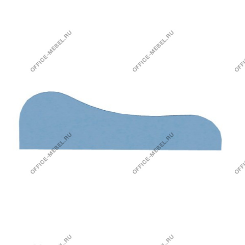 Полка настольная Э*-35.0 на Office-mebel.ru