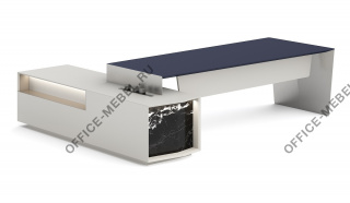 Стол с боковой тумбой П/Л MS2822 на Office-mebel.ru