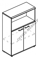 Шкаф средний полузакрытый (топ МДФ) МР 9363 на Office-mebel.ru
