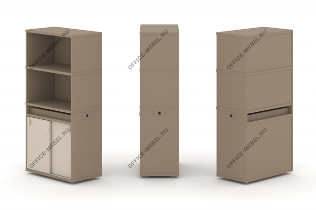 Набор №3.Тумба одиночная с надставкой высокой ES.NB.1V-3 на Office-mebel.ru