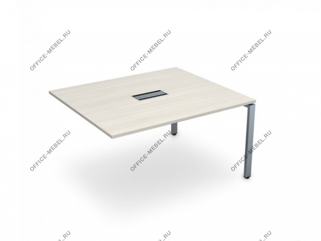 Стол Бенч переговорный конечный модуль Gloss СПГК-П.926 на Office-mebel.ru