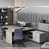 Стол руководителя с опорной тумбой	B-119 Л/П			 на Office-mebel.ru 7