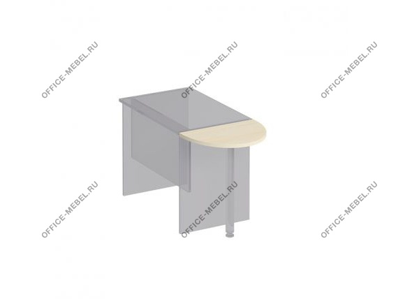 Приставка к столу без опоры К 201 на Office-mebel.ru