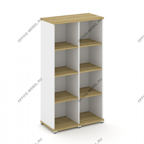 Стеллаж две узкие секции, 4 ниши CN.STU-420 на Office-mebel.ru