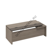 Стол руководителя с кабель-каналами левый РС 0107 на Office-mebel.ru