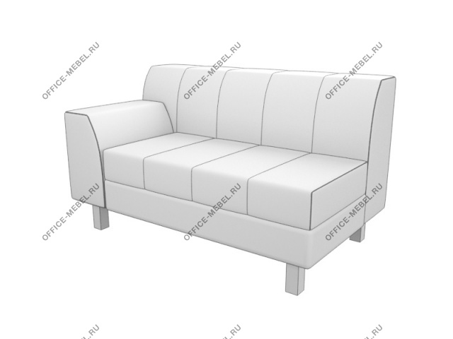 Мягкая мебель для офиса Диван левый/правый Fl2R/Fl2L на Office-mebel.ru