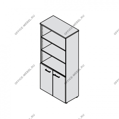 Шкаф открытый 72H003 на Office-mebel.ru