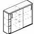 Шкаф-купе средний (топ МДФ) МР 322 на Office-mebel.ru 1